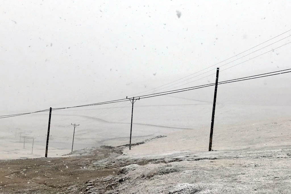 Gümüşhane’nin yüksekleri beyaza büründü 3