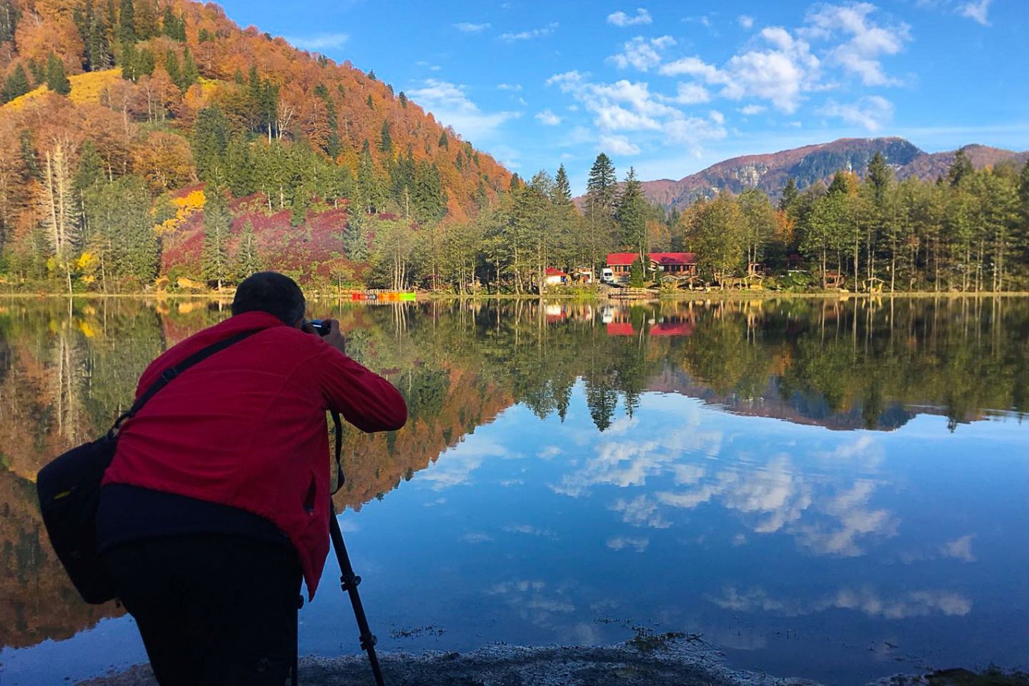 Gümüşhaneli dağcılar Karagöl’de kamp kurdu 29