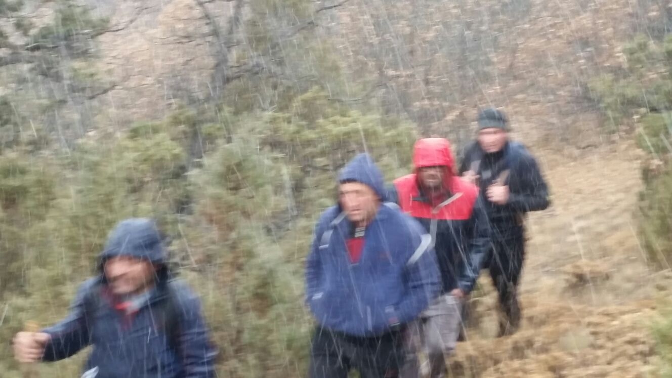 Gümüşhaneli dağcılar yürüyüşlere devam ediyor 5