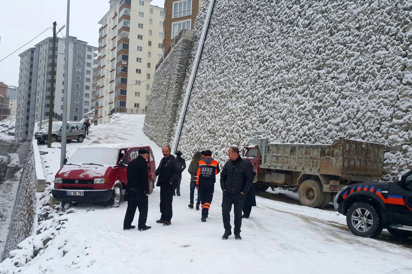 Gümüşhane’de kar yağışı 8