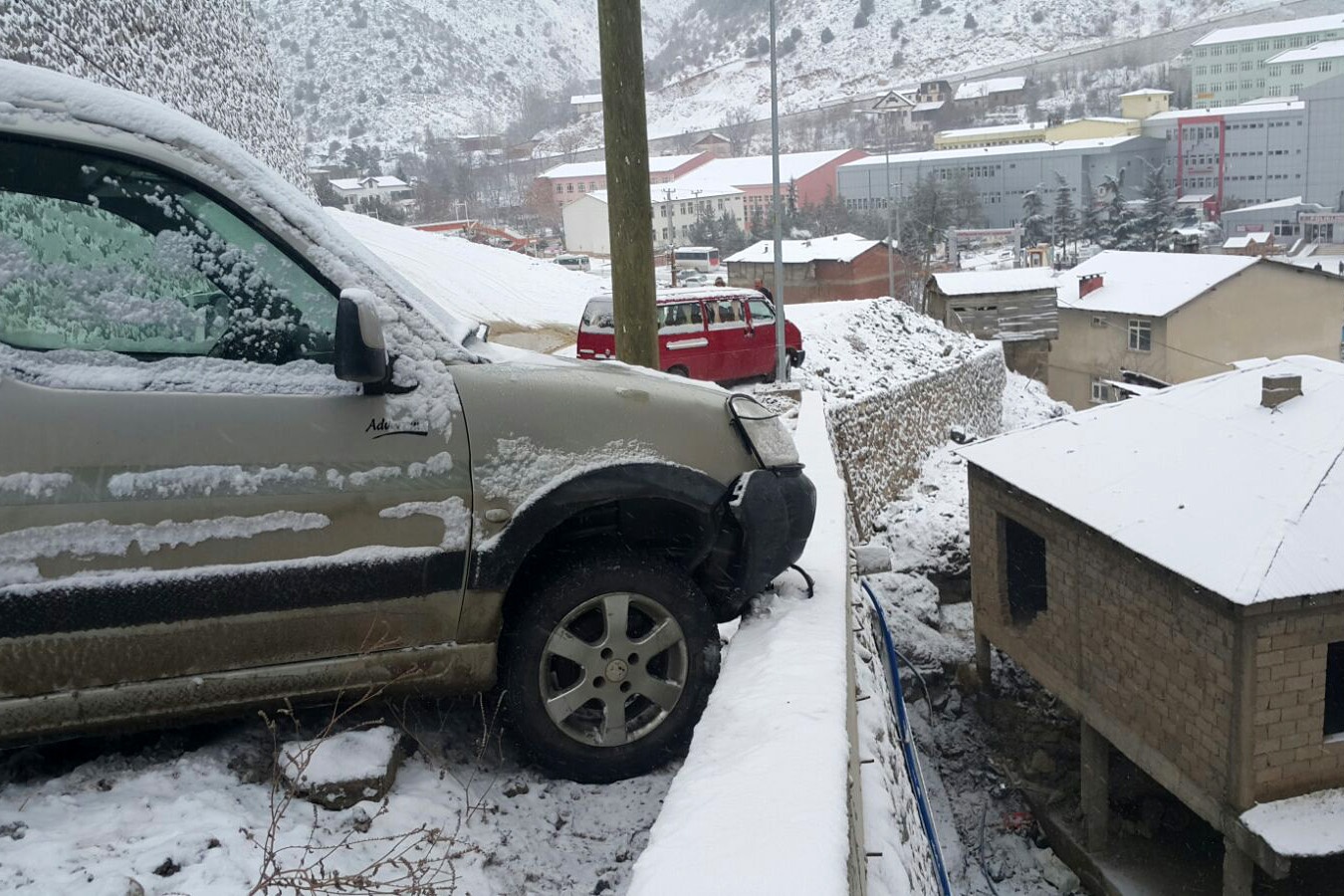 Gümüşhane’de kar yağışı 4