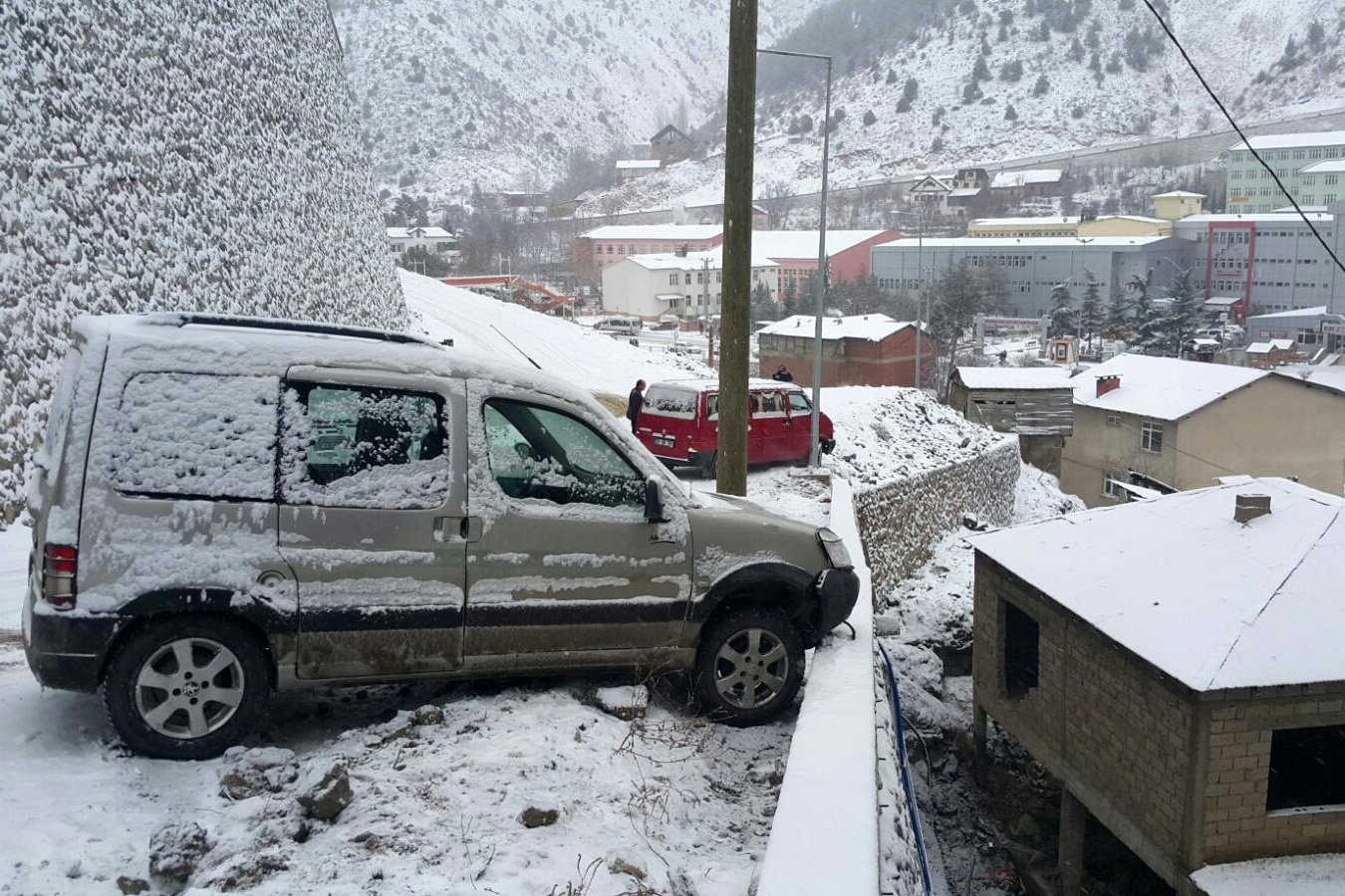 Gümüşhane’de kar yağışı 6