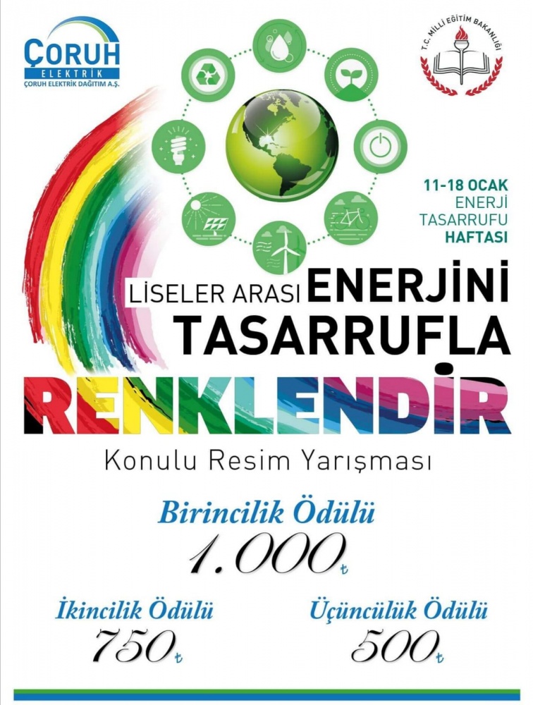 Gümüşhane’de Enerji tasarrufu konulu resim yarışması sonuçlandı 5