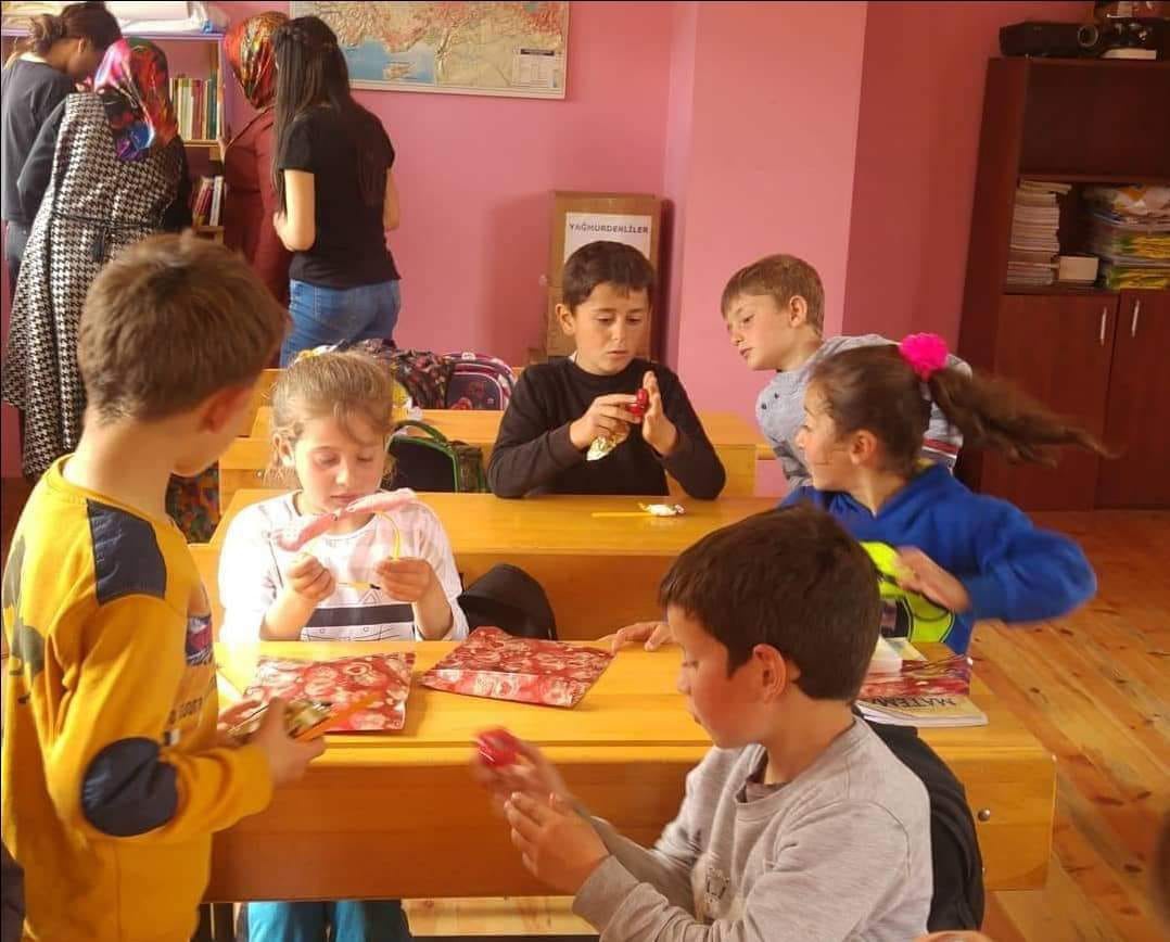 Akocak’ta kütüphane oluşturdular 1