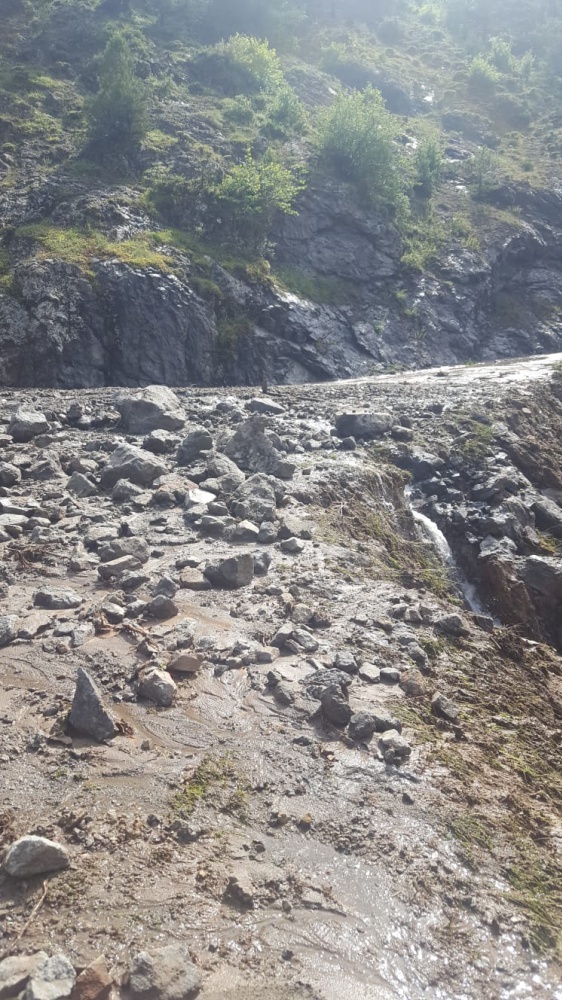 Altınpınar'ı sel vurdu 7