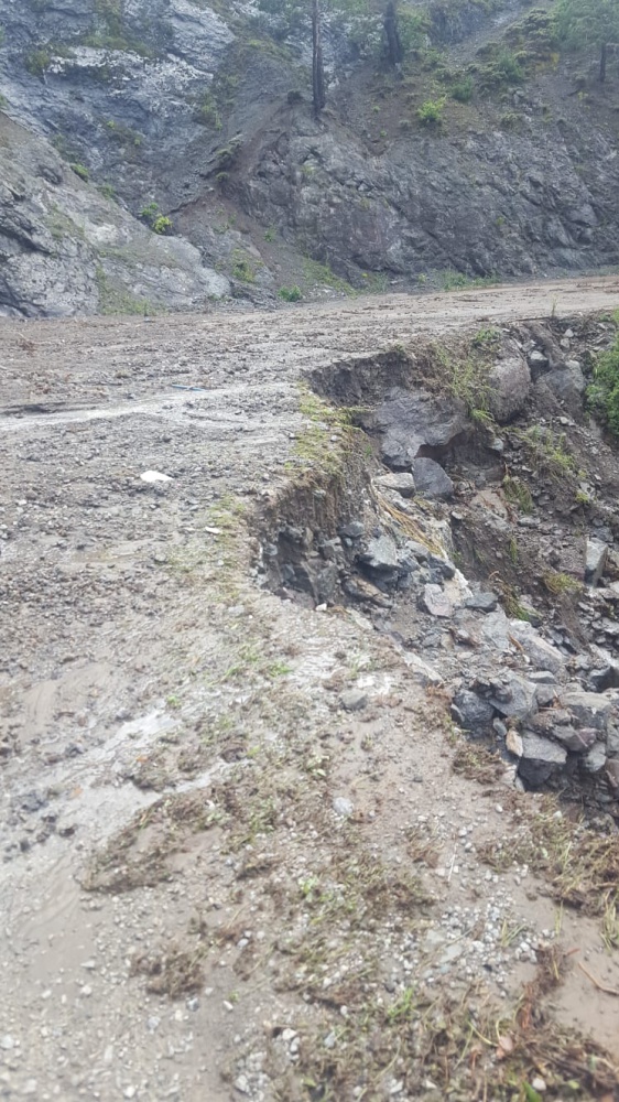 Altınpınar'ı sel vurdu 1