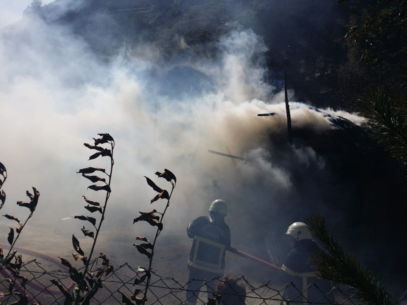 Torul'da yangın 1
