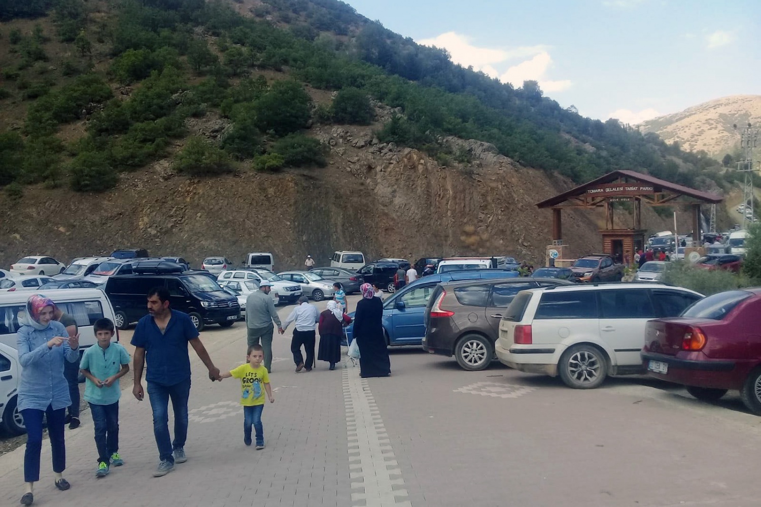 Tomara Şelalesi Tabiat Parkında tüm zamanların rekoru kırıldı 1