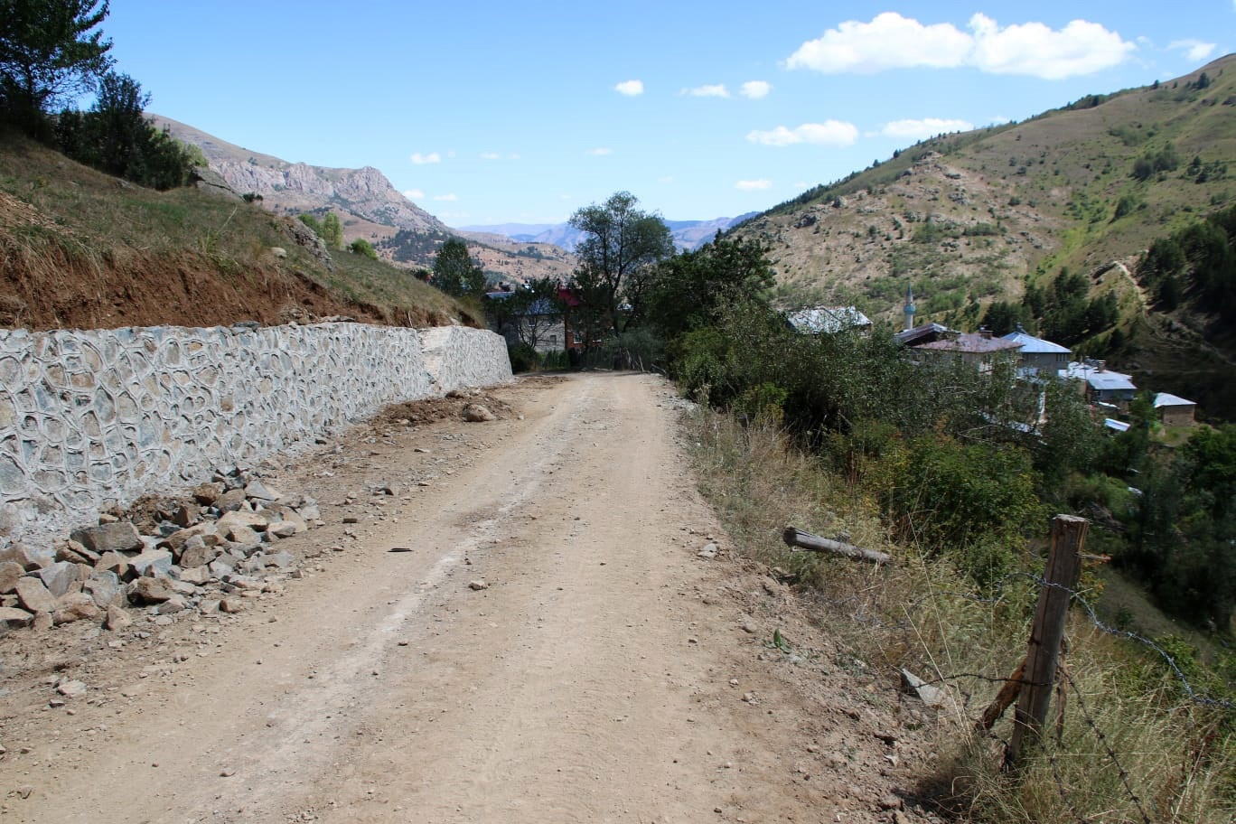 Artabel yolunda çalışmalar sürüyor 1