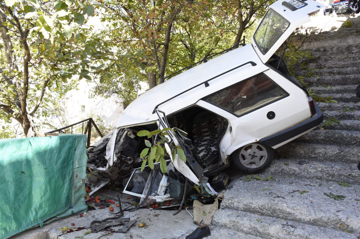 Gümüşhane’de feci kaza: 1 ölü 7
