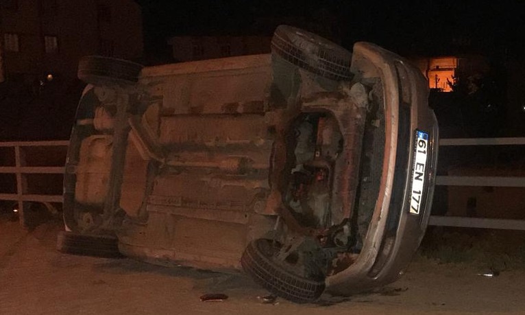 Kelkit’te otomobille motosiklet çarpıştı: 1 ölü, 1 yaralı 1