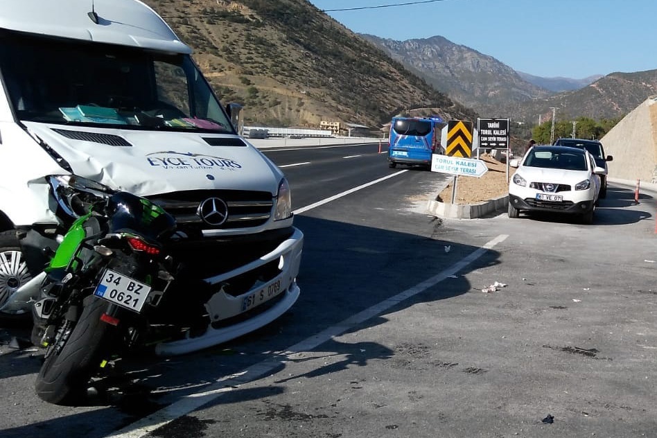 Gümüşhane’de trafik kazası: 1 yaralı  3