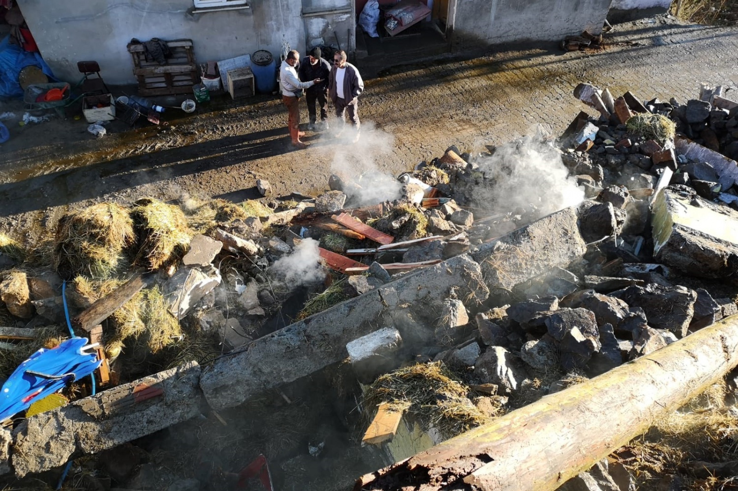 Gümüşhane’de yangın 18