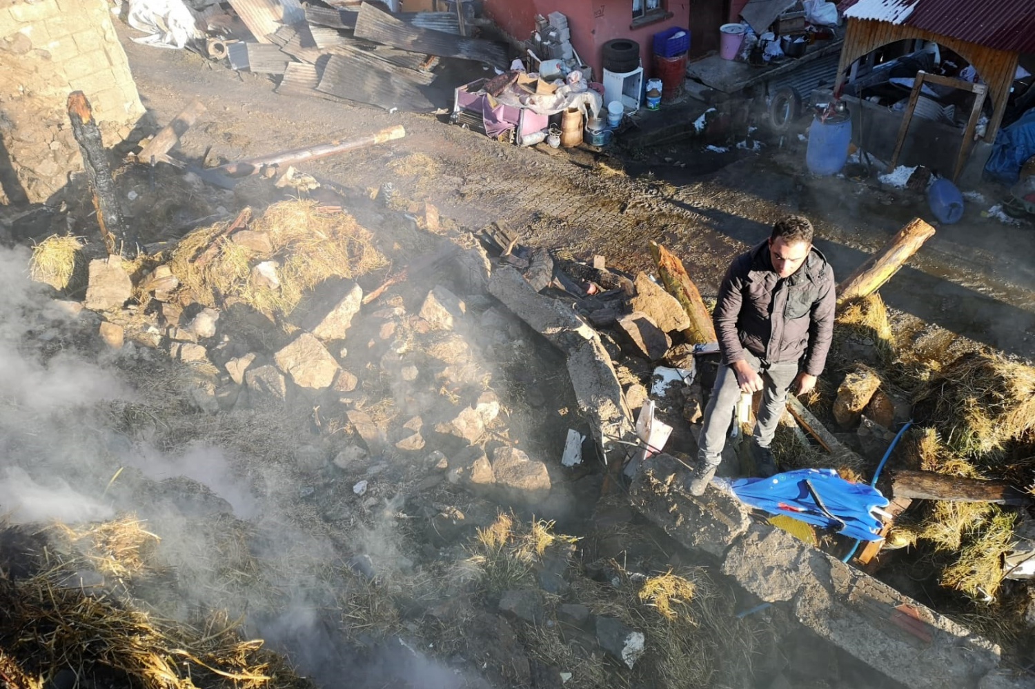 Gümüşhane’de yangın 21