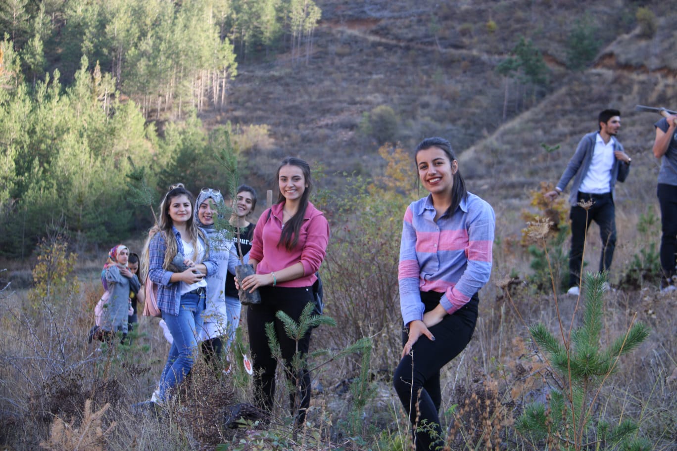 Gümüşhane KYK Ormanı büyümeye devam ediyor 7