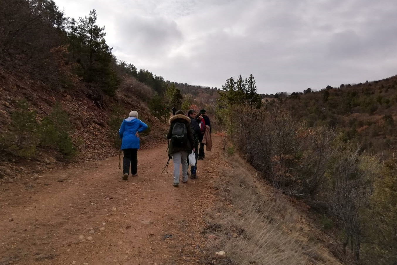 Gümüşhaneli dağcılar öğretmenler için yürüdü 7