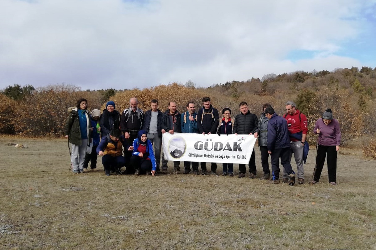 Gümüşhaneli dağcılar öğretmenler için yürüdü 2
