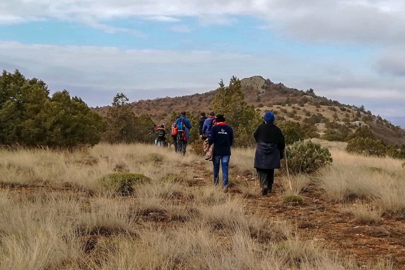 Gümüşhaneli dağcılar öğretmenler için yürüdü 5