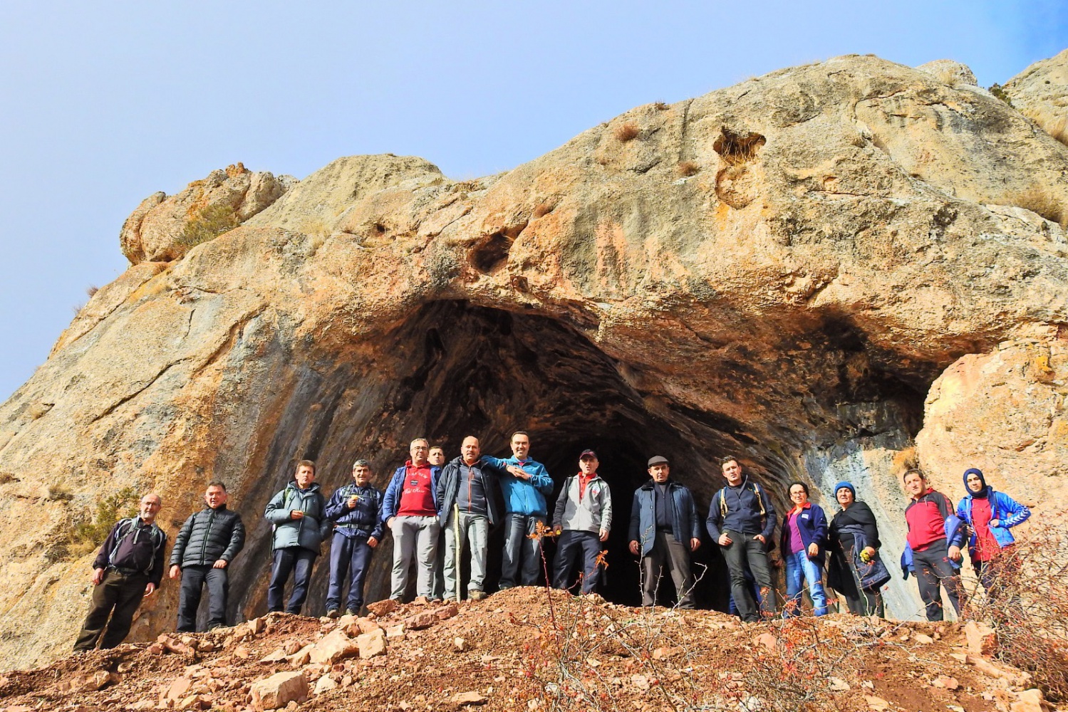 Gümüşhaneli dağcılar öğretmenler için yürüdü 19