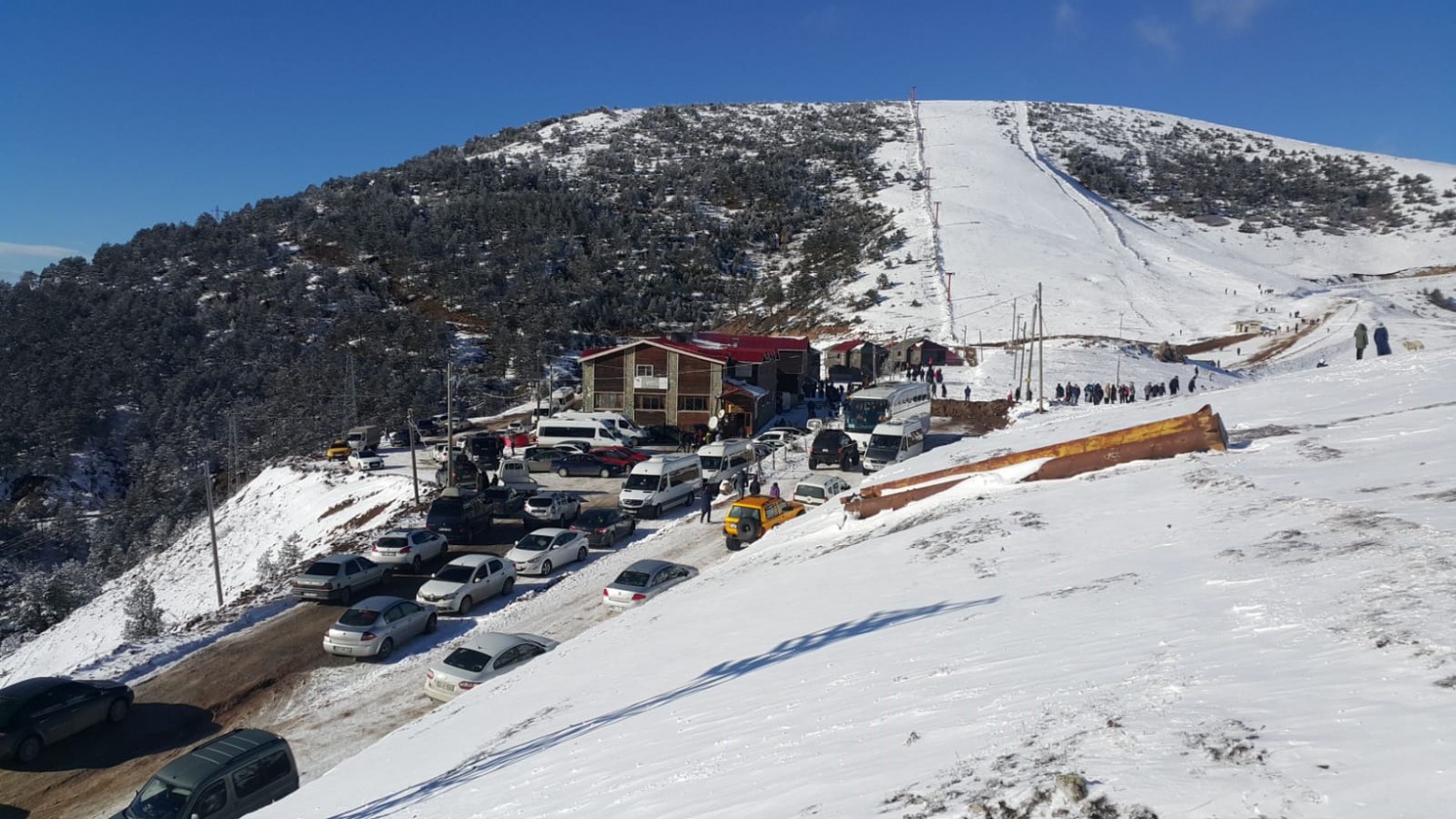 Zigana’da kızak keyfi hızlı başladı 5