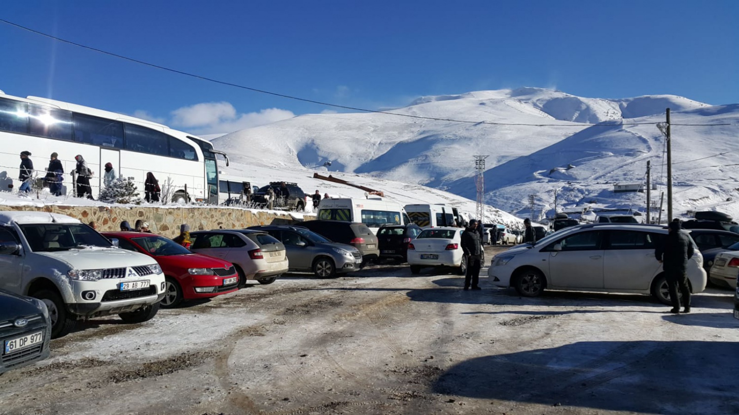 Zigana’da kızak keyfi hızlı başladı 6