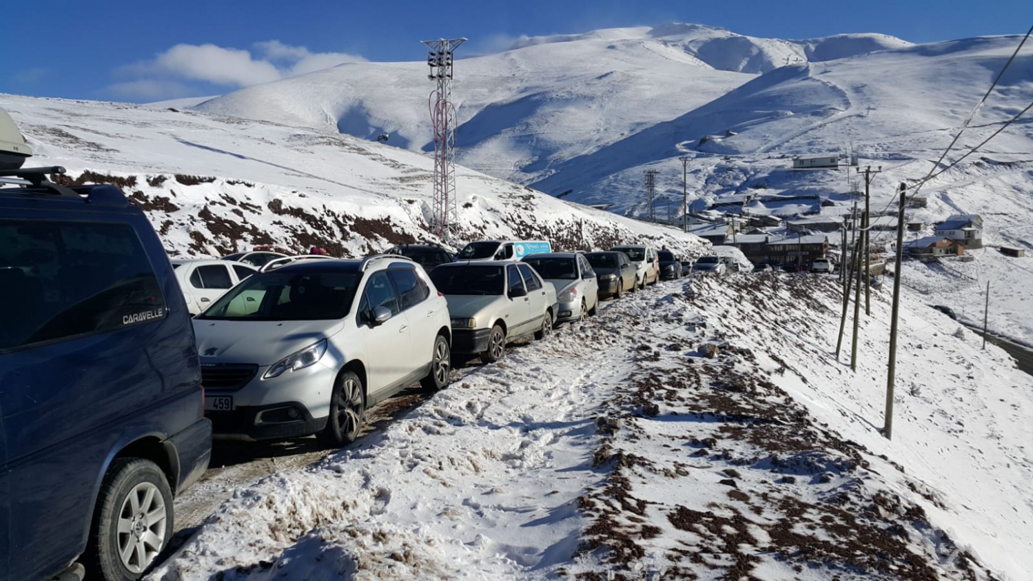 Zigana’da kızak keyfi hızlı başladı 8