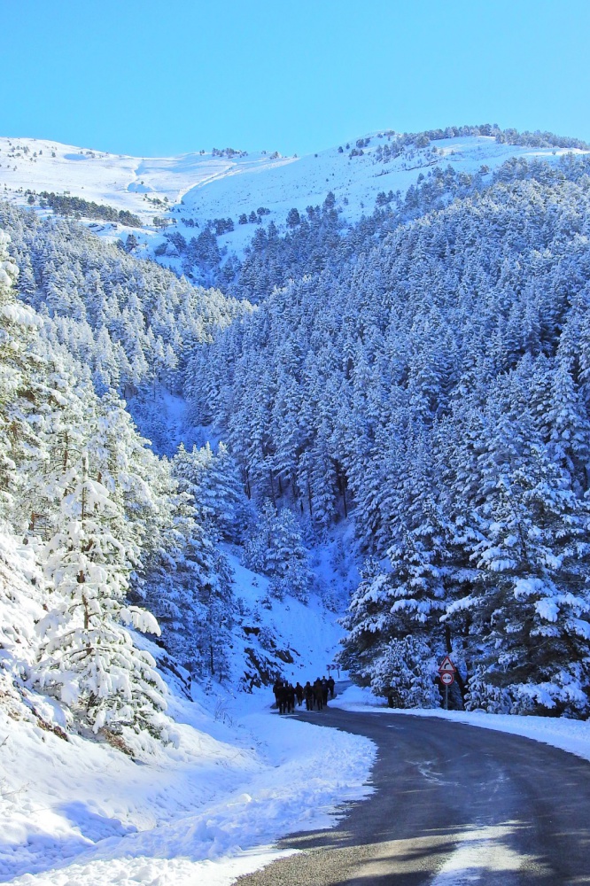 Gümüşhaneli dağcılardan tarihi ipek yolunda beyaz yürüyüş 28