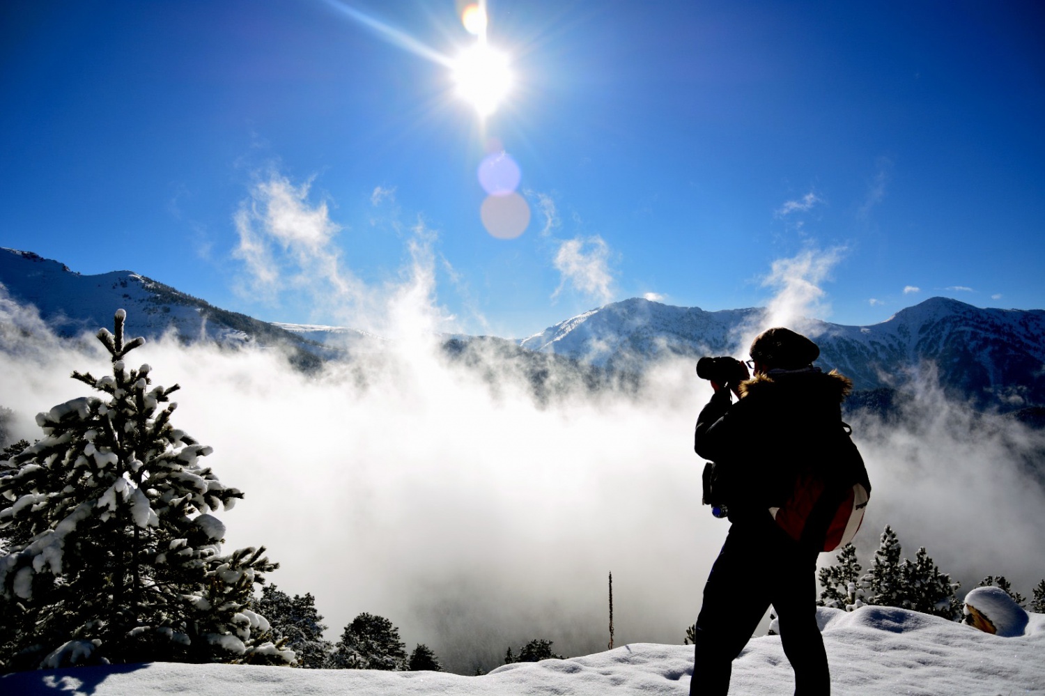 Gümüşhaneli dağcılardan tarihi ipek yolunda beyaz yürüyüş 34