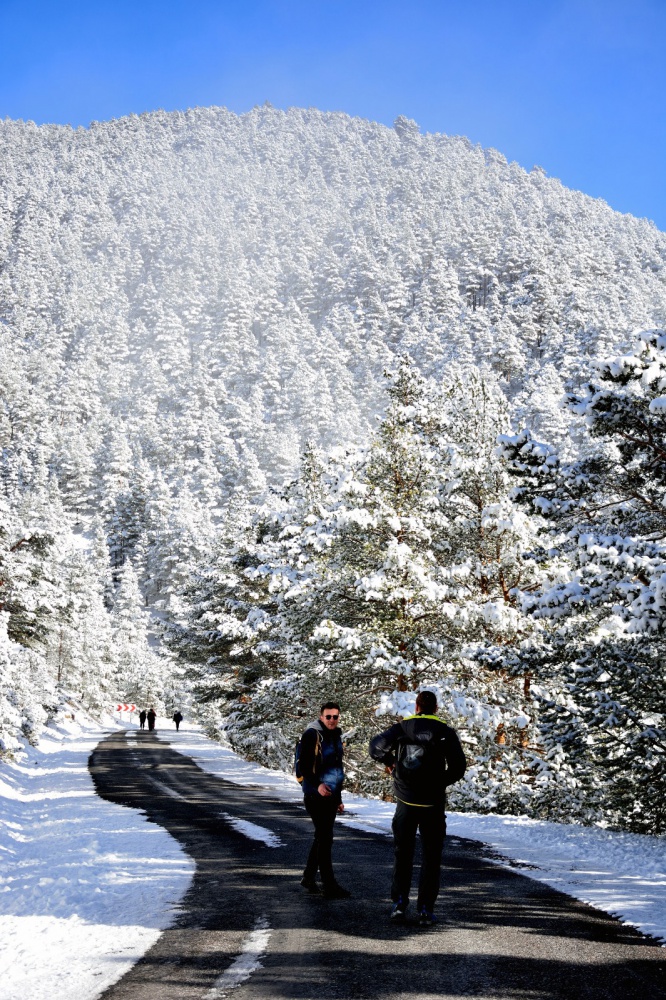 Gümüşhaneli dağcılardan tarihi ipek yolunda beyaz yürüyüş 37