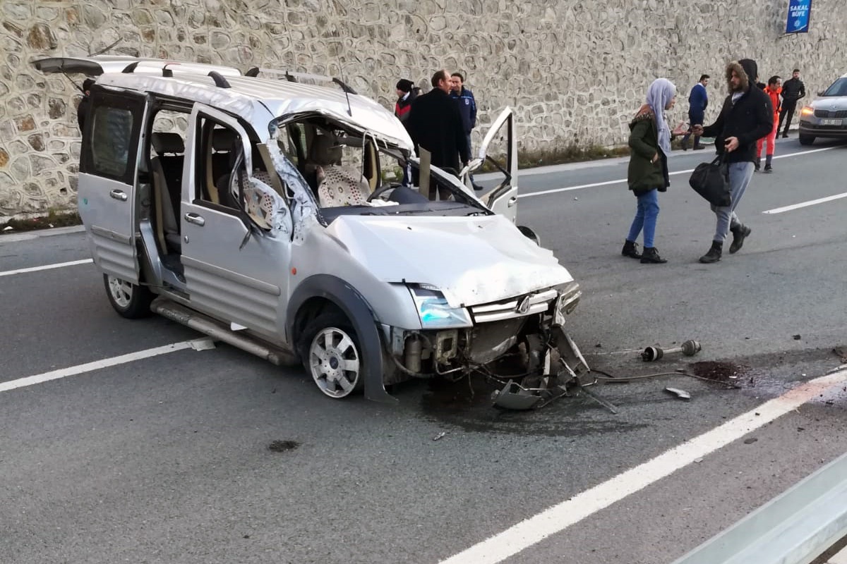 Torul'da trafik kazası: 6 yaralı 2