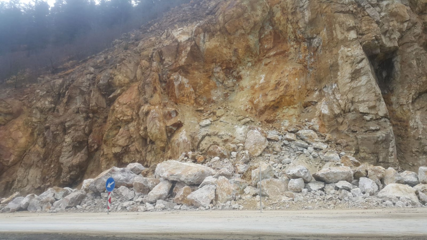 Zigana dağındaki heyelan 15