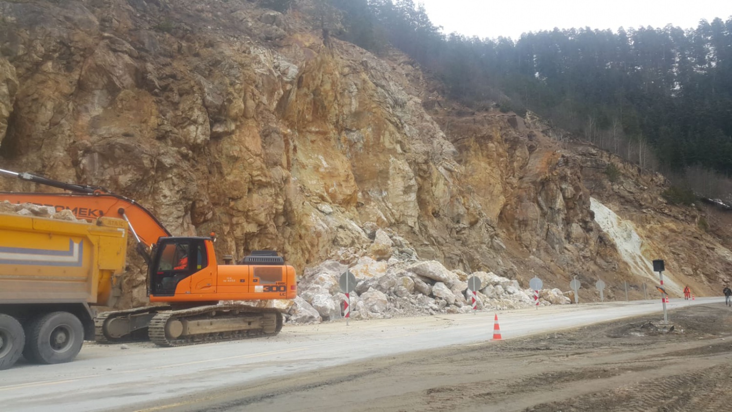 Zigana dağındaki heyelan 17