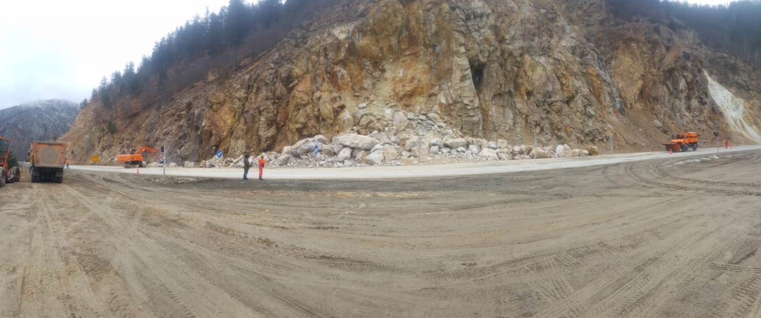 Zigana dağındaki heyelan 18