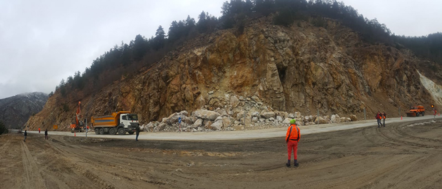 Zigana dağındaki heyelan 19