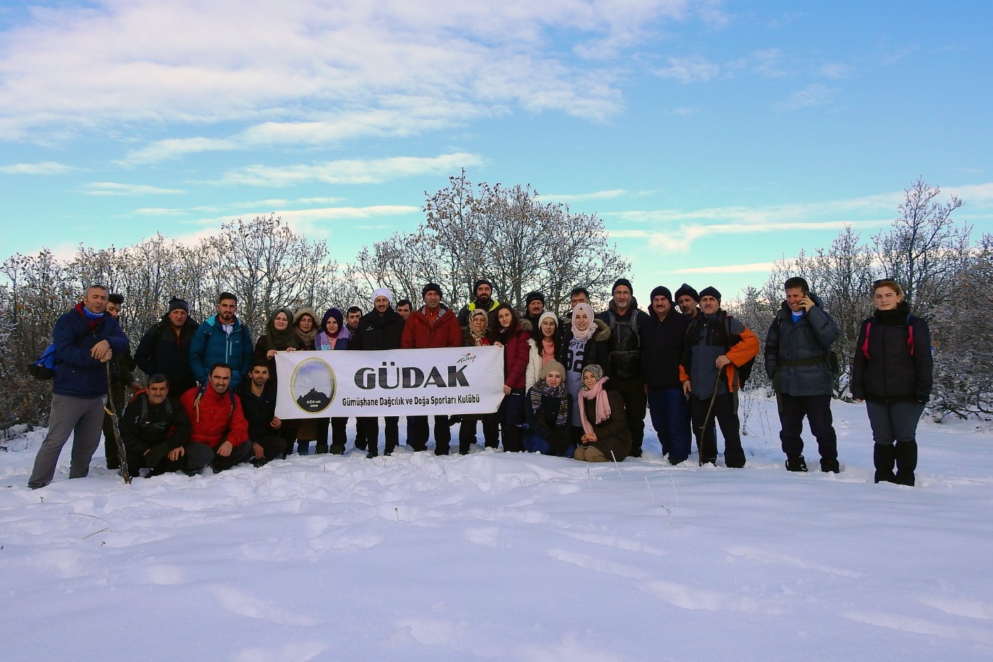 Gümüşhaneli dağcılar Sarıkamış şehitleri için yürüdü 2