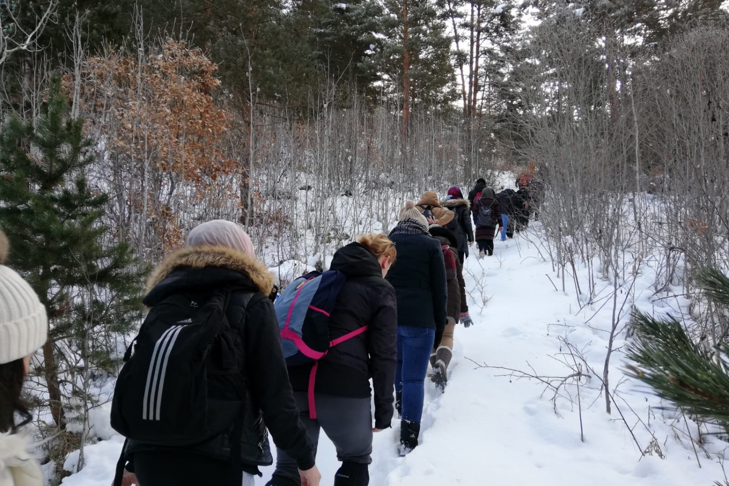 Gümüşhaneli dağcılar Sarıkamış şehitleri için yürüdü 6