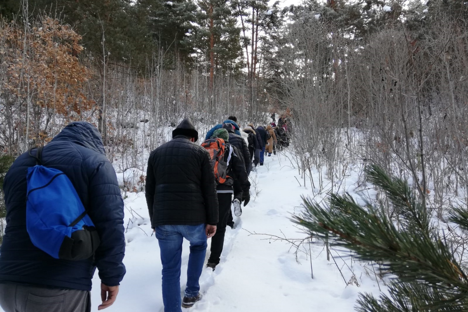 Gümüşhaneli dağcılar Sarıkamış şehitleri için yürüdü 5