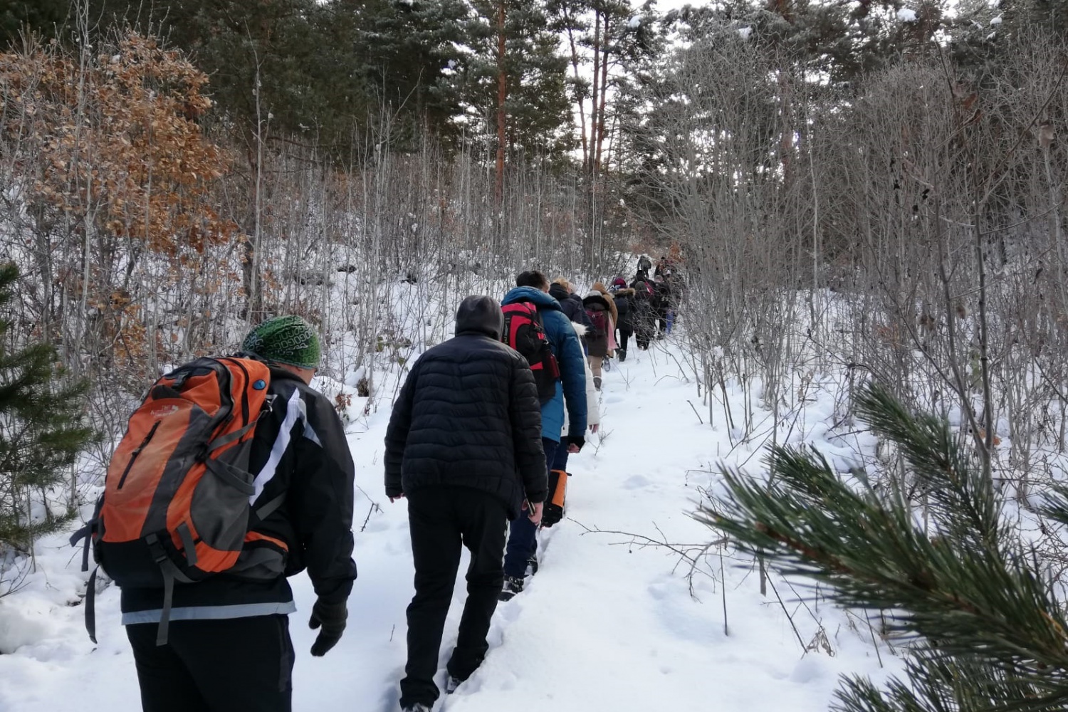 Gümüşhaneli dağcılar Sarıkamış şehitleri için yürüdü 11