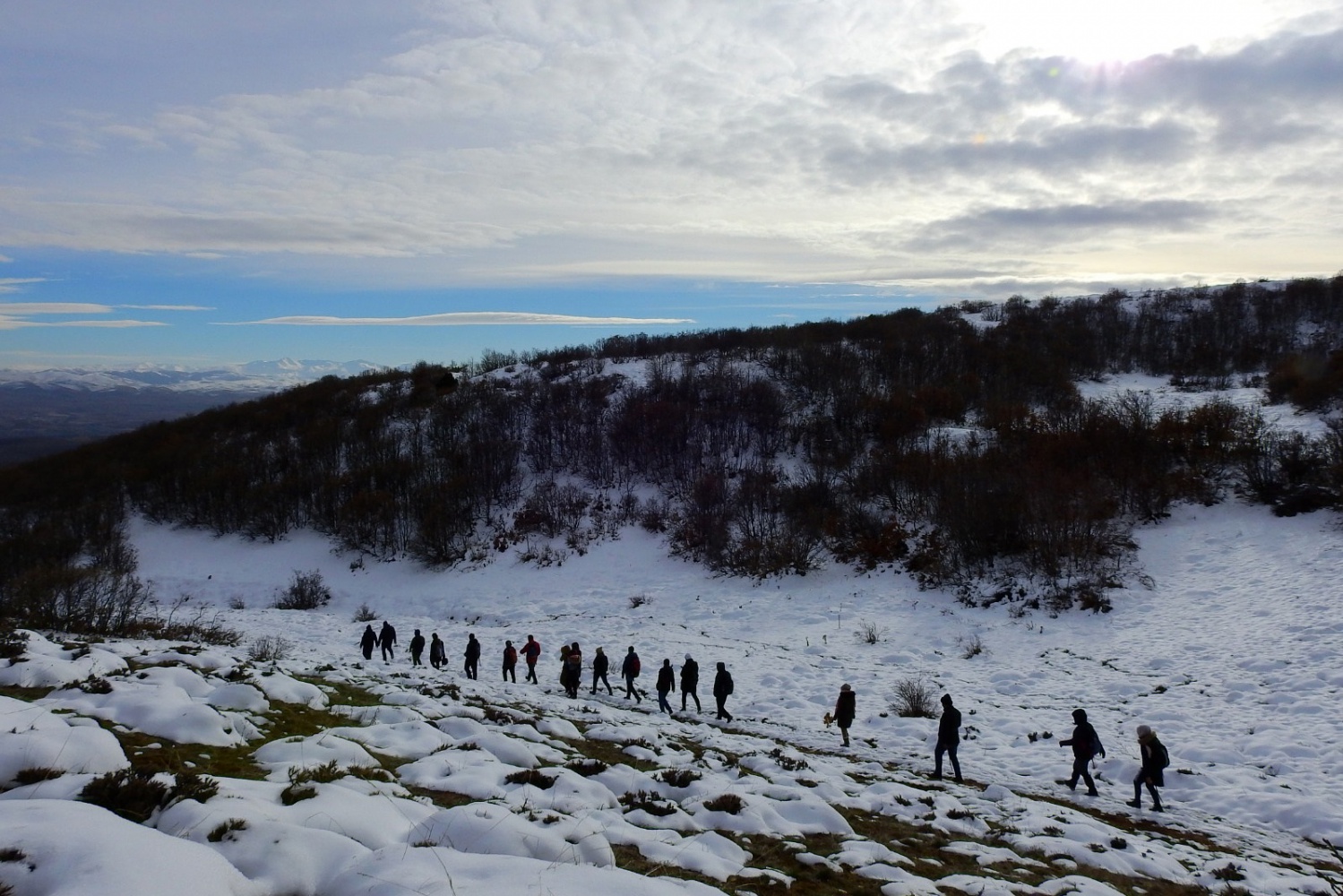 Gümüşhaneli dağcılar Sarıkamış şehitleri için yürüdü 10