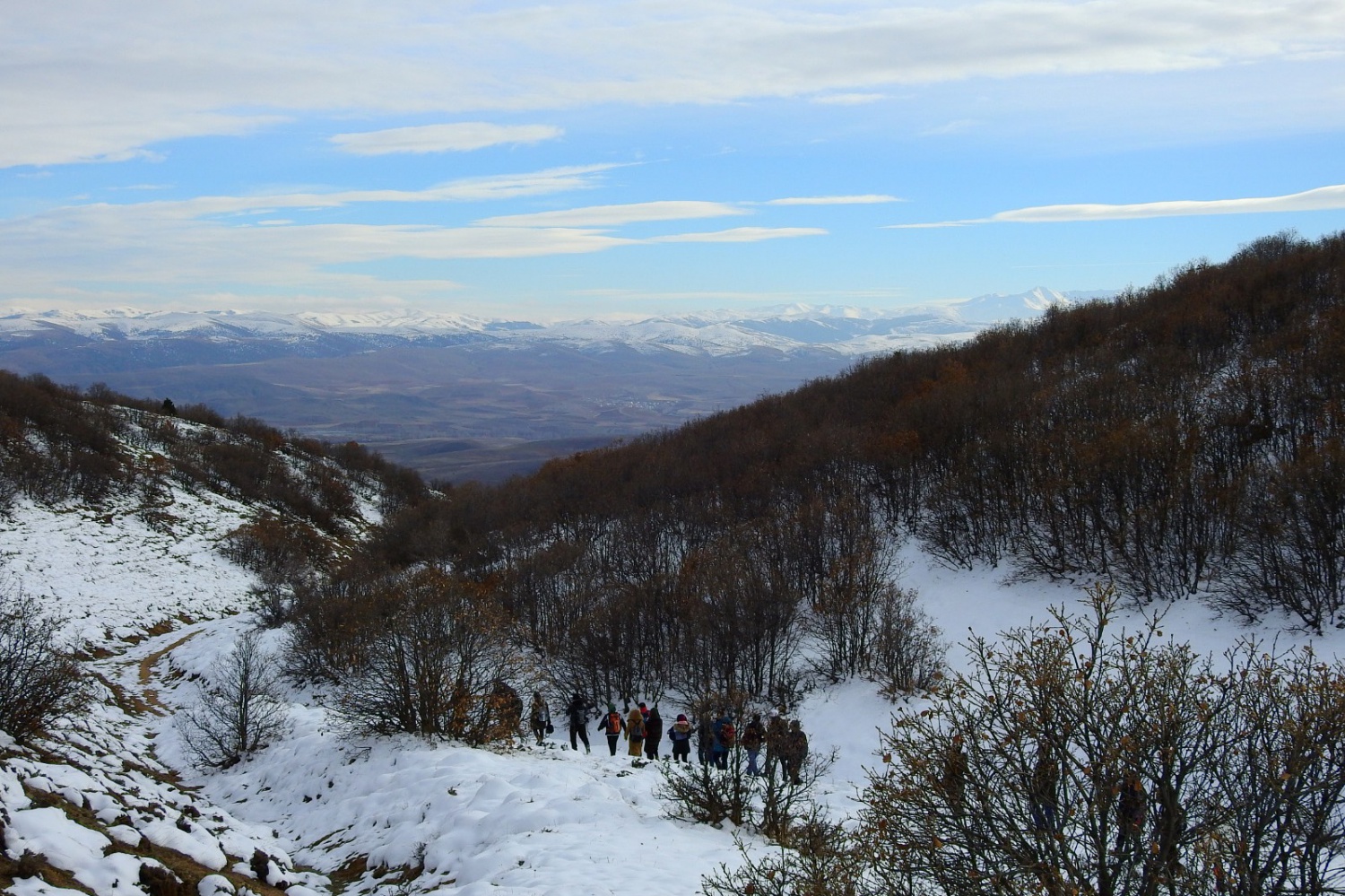 Gümüşhaneli dağcılar Sarıkamış şehitleri için yürüdü 17