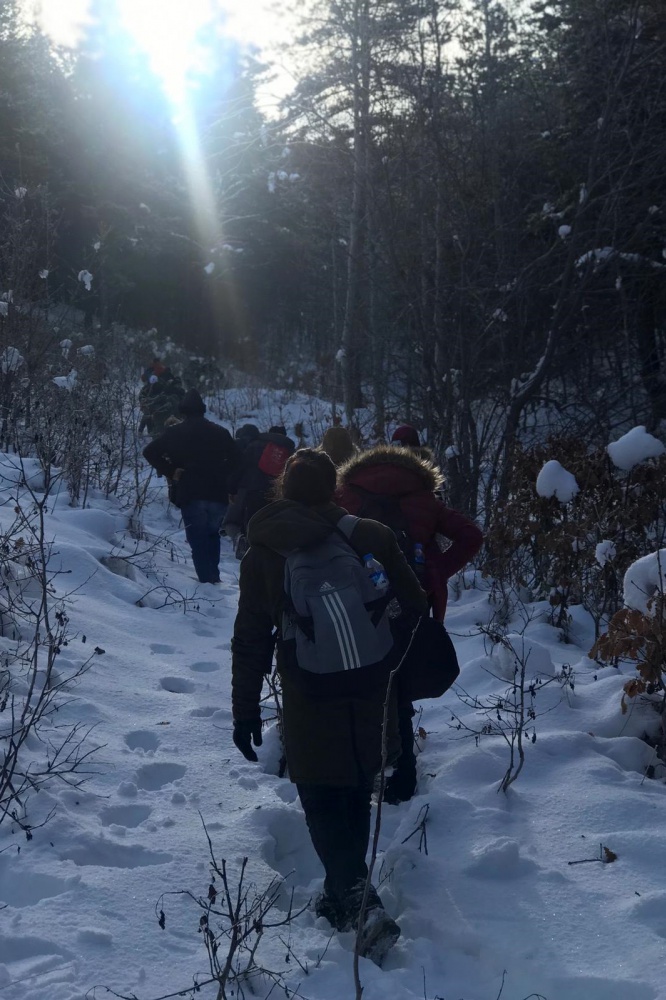 Gümüşhaneli dağcılar Sarıkamış şehitleri için yürüdü 21