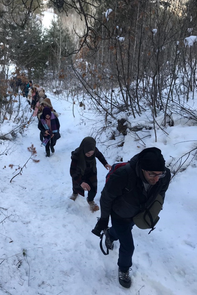 Gümüşhaneli dağcılar Sarıkamış şehitleri için yürüdü 25