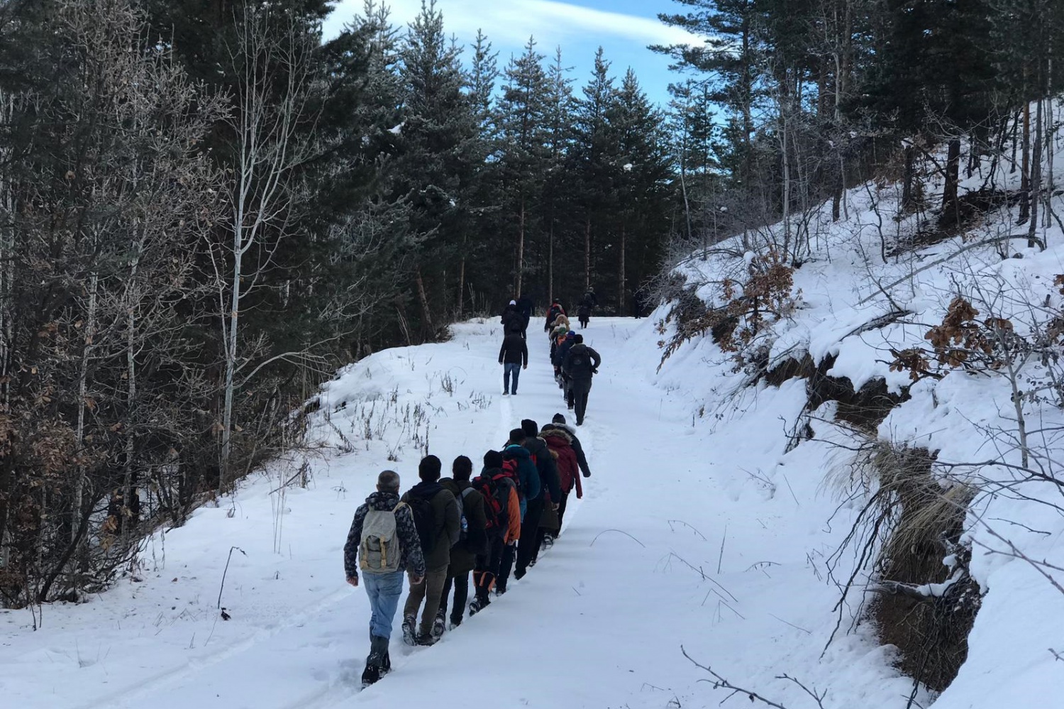 Gümüşhaneli dağcılar Sarıkamış şehitleri için yürüdü 26