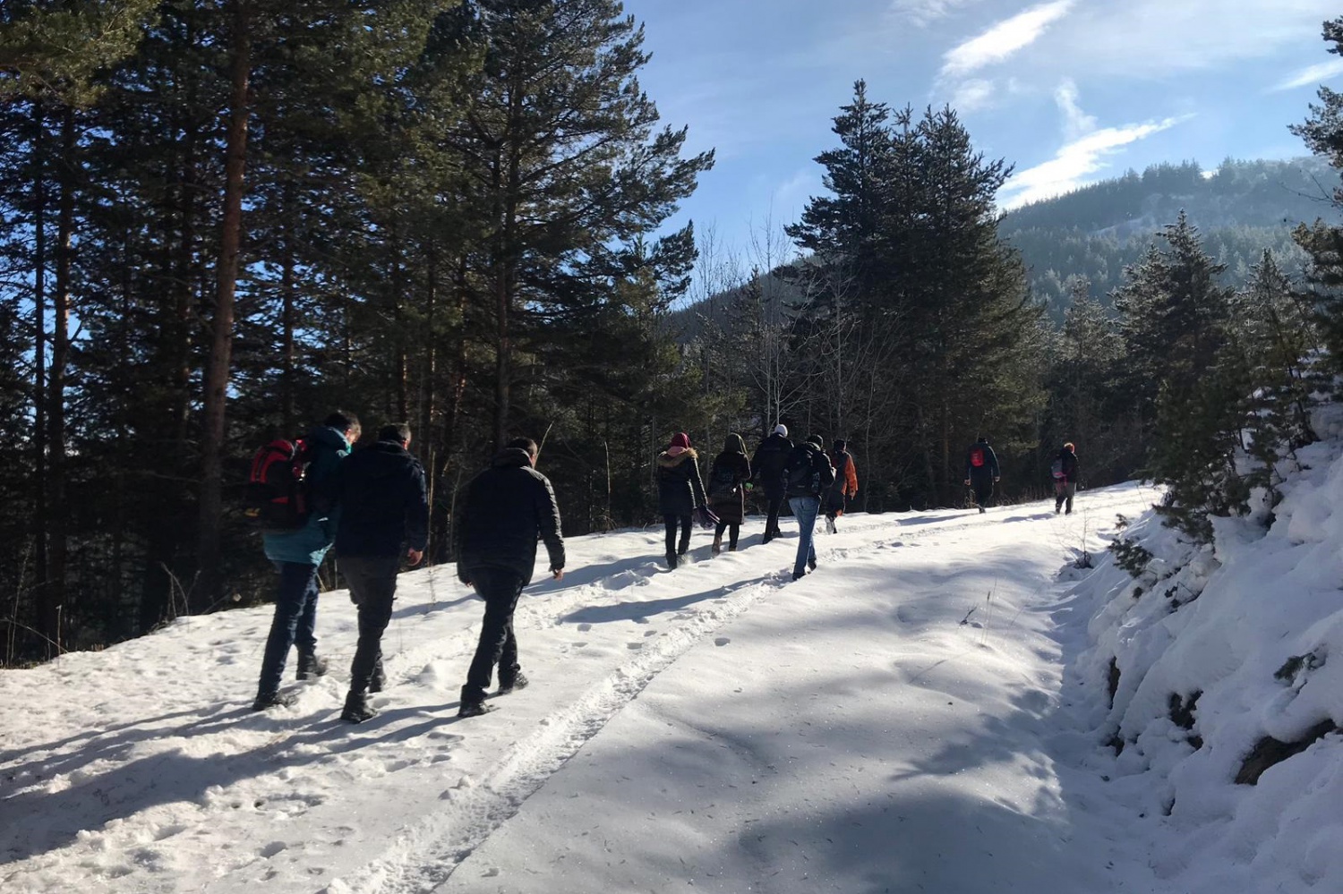 Gümüşhaneli dağcılar Sarıkamış şehitleri için yürüdü 27