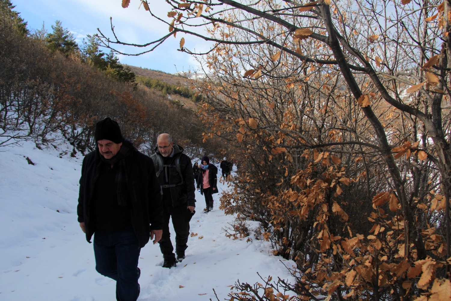 Gümüşhaneli dağcılar Sarıkamış şehitleri için yürüdü 32
