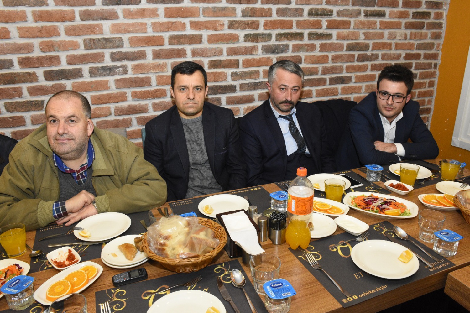 Türk Büro-Sen üyeleri yemekte buluştu 8