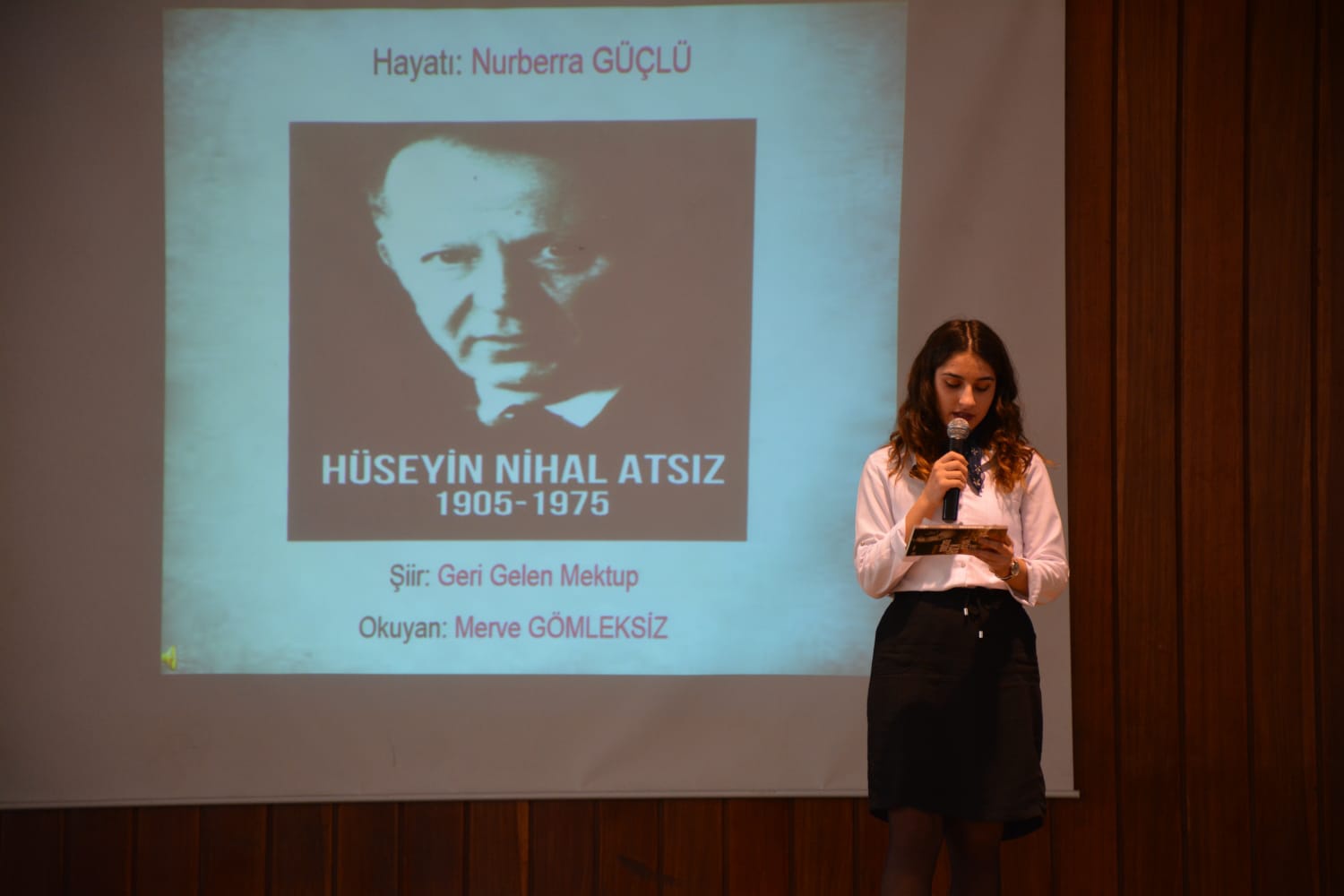 Gümüşhane’de ‘Gümüşhaneli Şairlerin Şiirleri’ dinletisi yapıldı 12