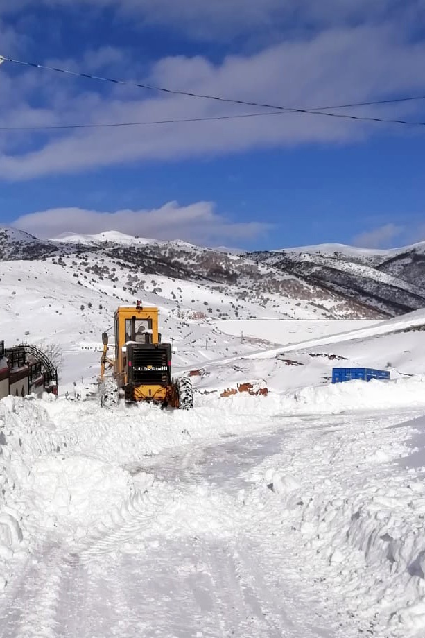 Gümüşhane’de kar yağışı 4