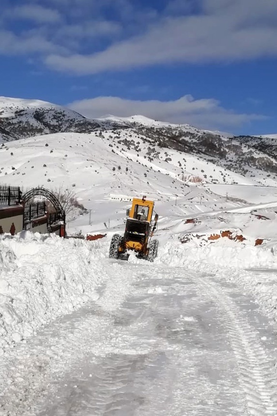 Gümüşhane’de kar yağışı 3