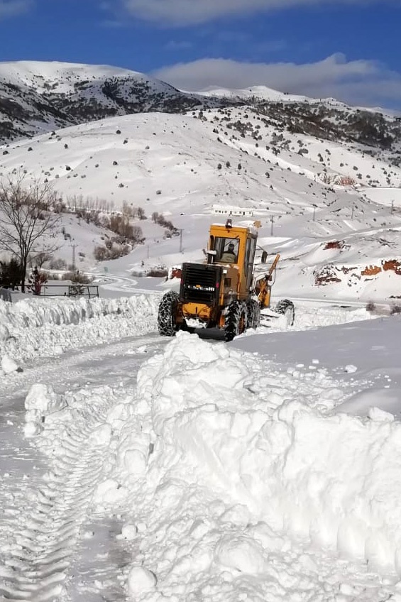Gümüşhane’de kar yağışı 5